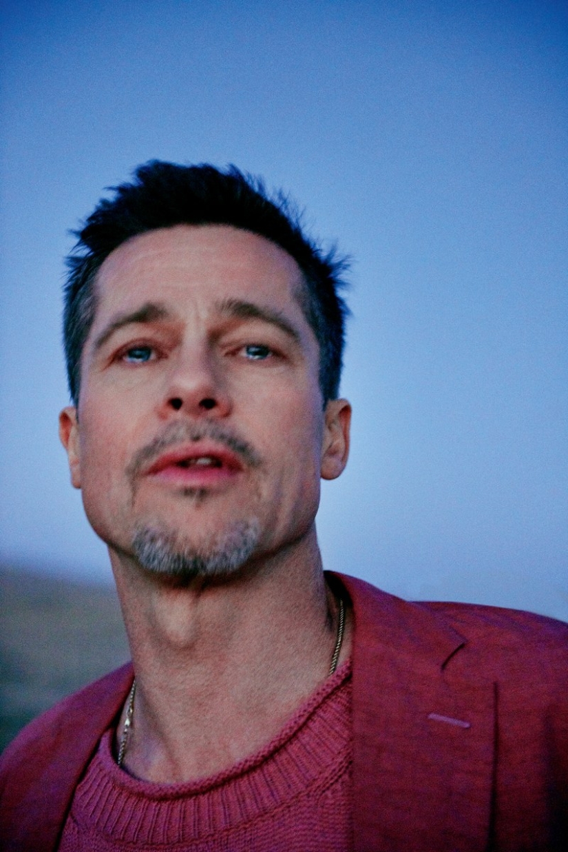 A man's life after a divorce: Brad Pitt quit drinking, lost weight and returned to the glossy covers
