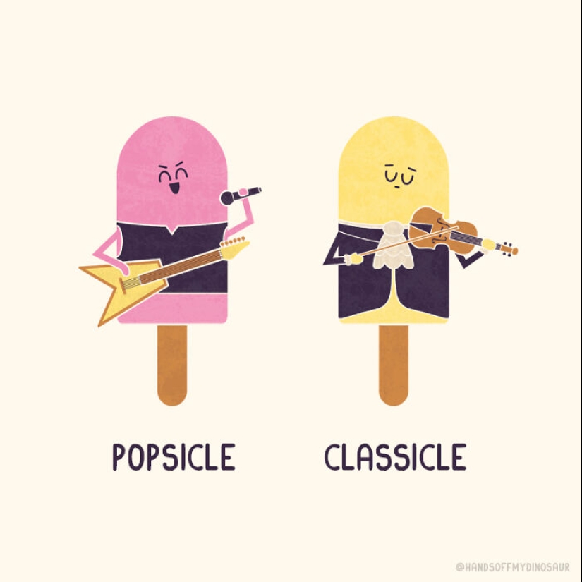 A Playful Twist Of Words: My Series Of 15 Punny Illustrations And Their Quirky Opposites A Playful Twist Of Words: My Series Of 15 Punny Illustrations And Their Quirky Opposites
