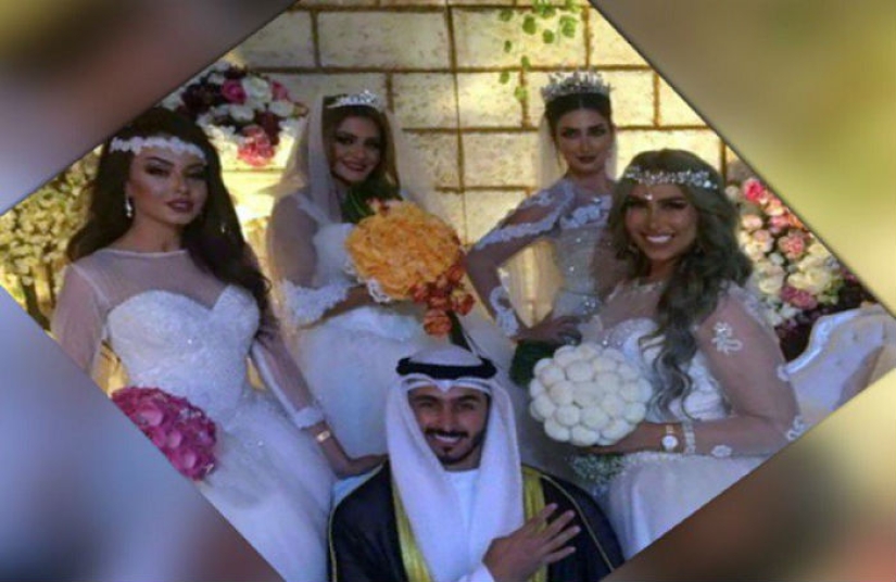 A resident of Kuwait married four girls at once to take revenge on his ex A resident of Kuwait married four girls at once to take revenge on his ex