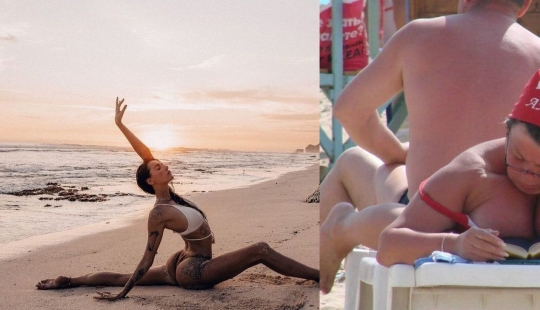 A selection of photos "expectation and reality" when I went on vacation A selection of photos "expectation and reality" when I went on vacation