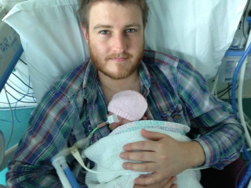 A touching story of a little baby A touching story of a little baby