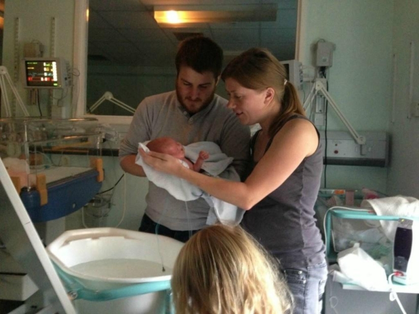 A touching story of a little baby A touching story of a little baby