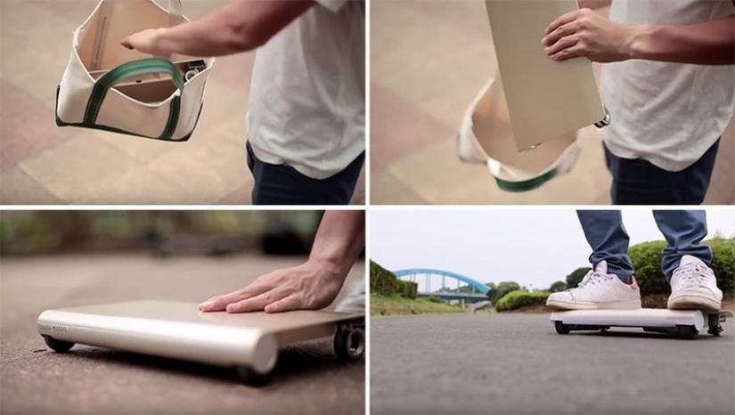 A vehicle that fits in your laptop bag