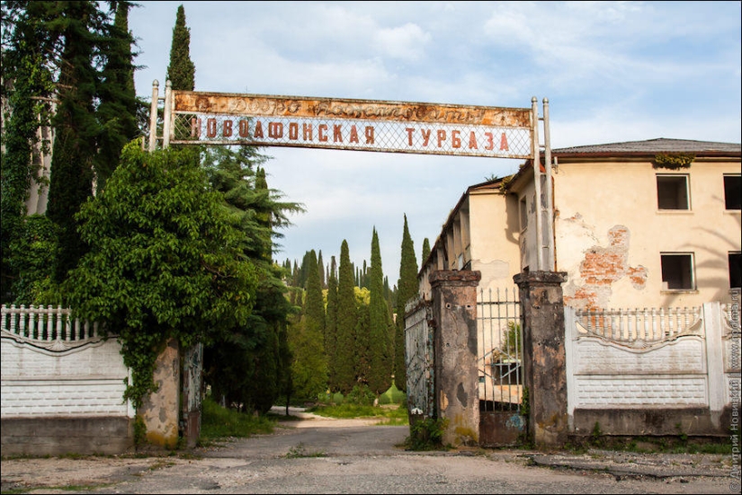 Abandoned buildings and devastation in Abkhazia Abandoned buildings and devastation in Abkhazia