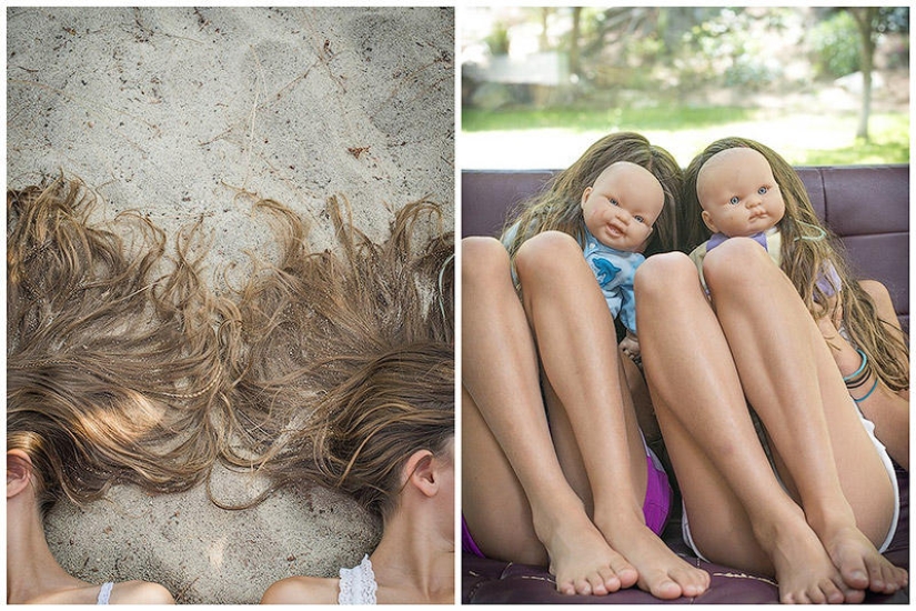 About twins and faces