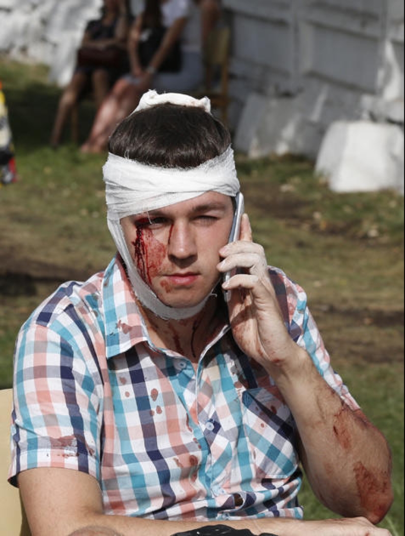 Accidente en el metro de Moscú en el tramo Slavyansky Boulevard - Victory Park