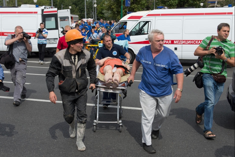 Accidente en el metro de Moscú en el tramo Slavyansky Boulevard - Victory Park