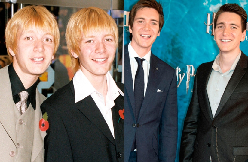 Actores de las películas de Harry Potter que claramente usaron el volante del tiempo