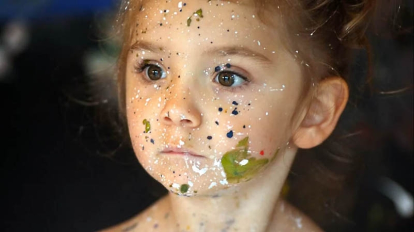 Aelita Andre is the youngest artist in the world Aelita Andre is the youngest artist in the world