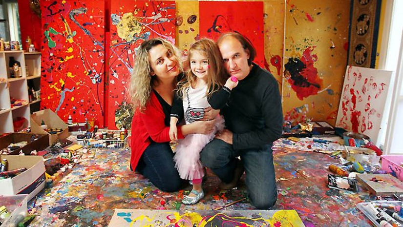 Aelita Andre is the youngest artist in the world Aelita Andre is the youngest artist in the world