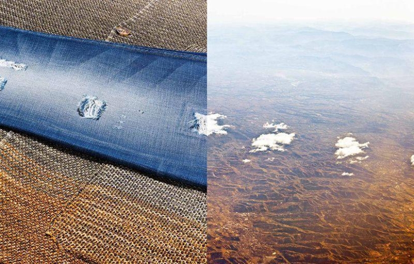 Aerial photography and fashion clothes go hand in hand