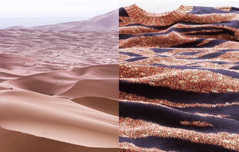 Aerial photography and fashion clothes go hand in hand