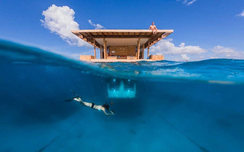 Africa's first underwater hotel room Africa's first underwater hotel room