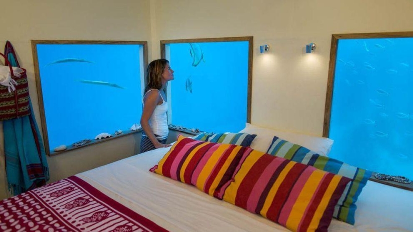Africa's first underwater hotel room Africa's first underwater hotel room