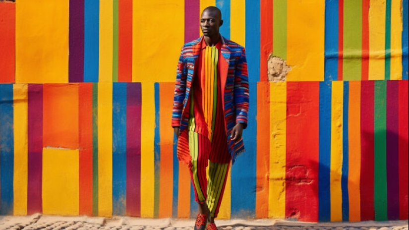 Afro-Colorism Fashion Photos Made By AI Afro-Colorism Fashion Photos Made By AI