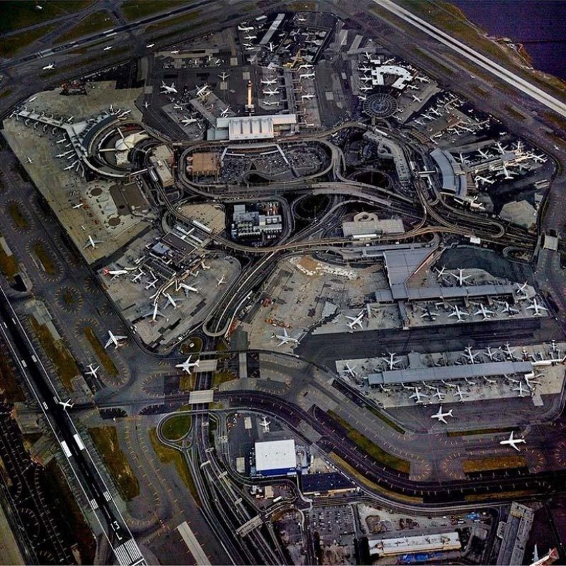 Airports from above Airports from above