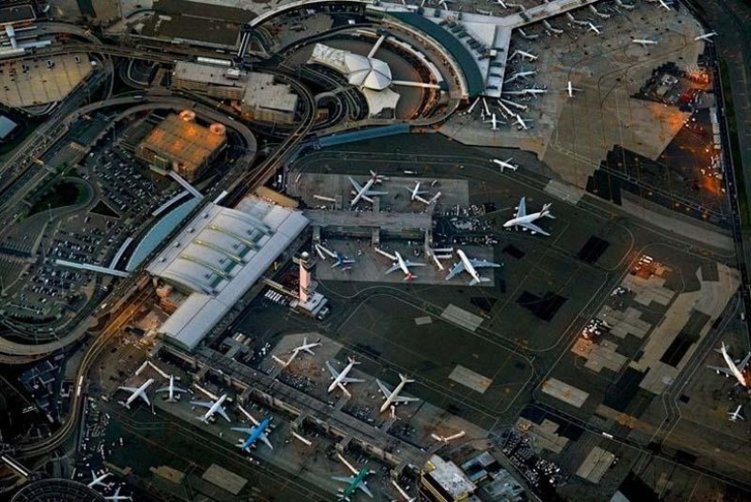 Airports from above Airports from above