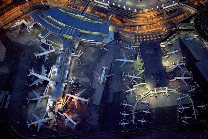 Airports from above Airports from above