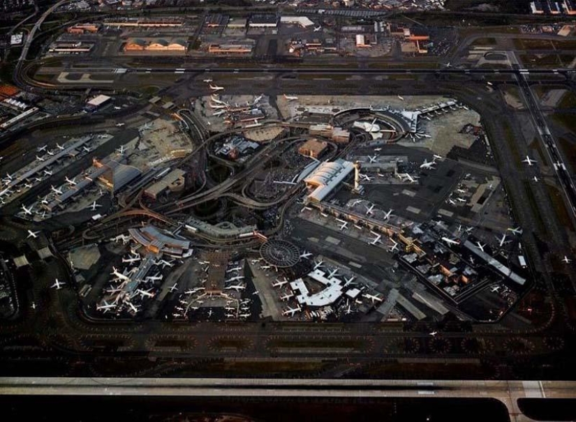 Airports from above Airports from above