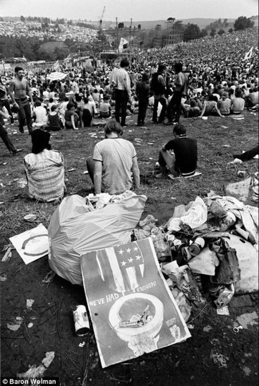Al 45 aniversario del legendario festival: fotos aún inéditas de Woodstock