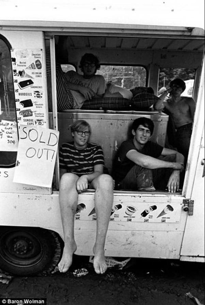 Al 45 aniversario del legendario festival: fotos aún inéditas de Woodstock