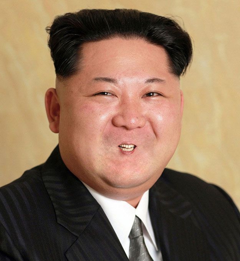 Alegre Kim Jong-un se convirtió en el héroe de Photoshop Alegre Kim Jong-un se convirtió en el héroe de Photoshop
