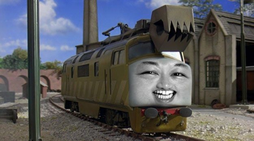 Alegre Kim Jong-un se convirtió en el héroe de Photoshop Alegre Kim Jong-un se convirtió en el héroe de Photoshop