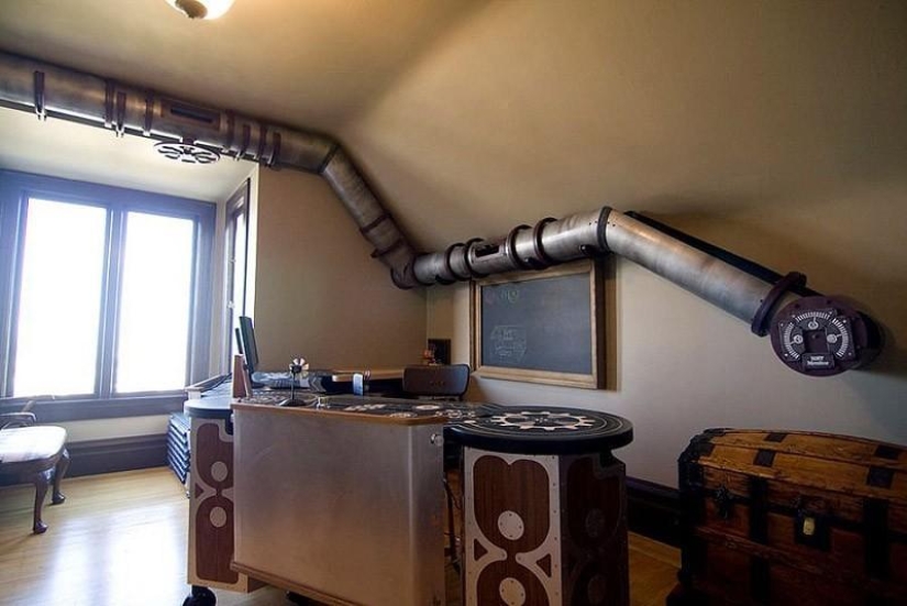 Algunos detalles de la casa de los sueños.