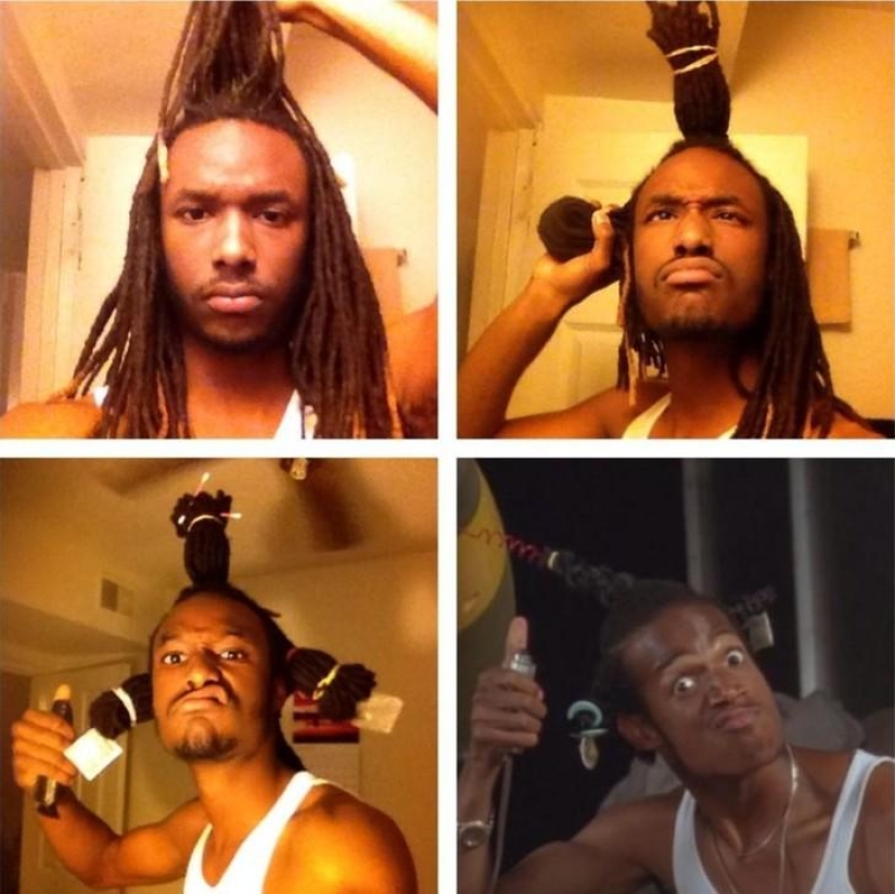 Almost looks like a new network trend #MakeupTransformation