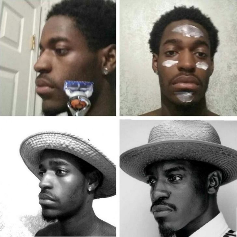 Almost looks like a new network trend #MakeupTransformation