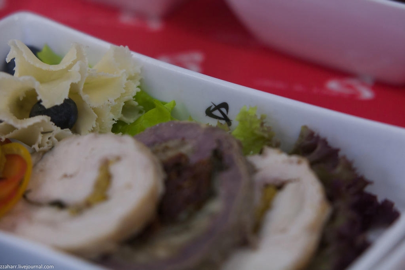 Alta cocina: catering en el aeropuerto de Koltsovo