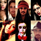 Amazing transformations with makeup at home