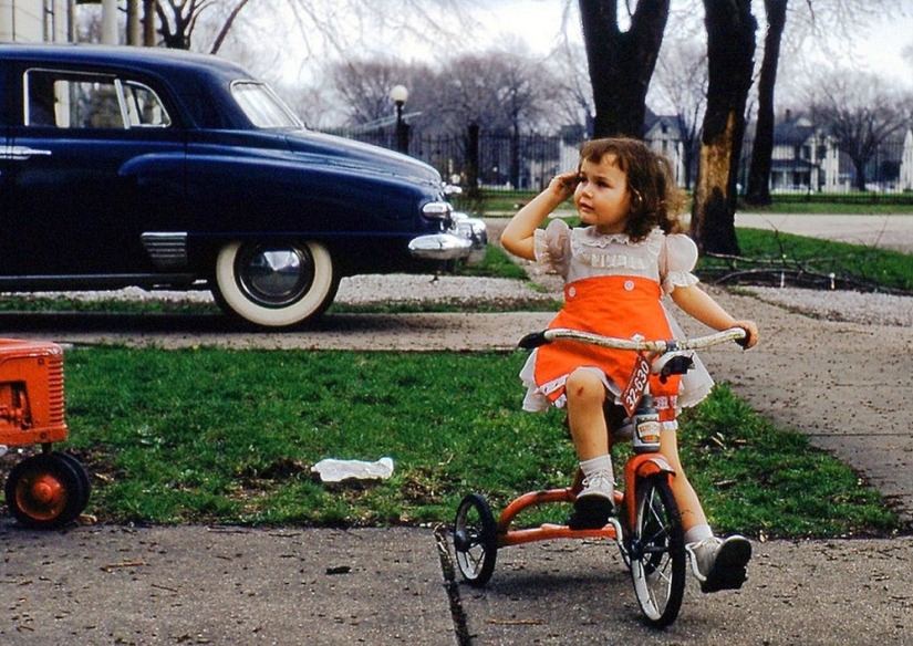 America 50s in color