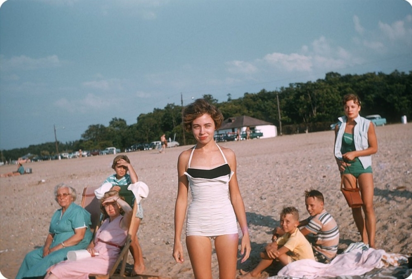 America 50s in color