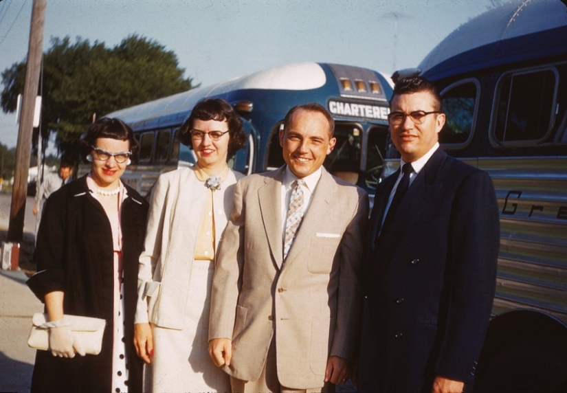 America 50s in color