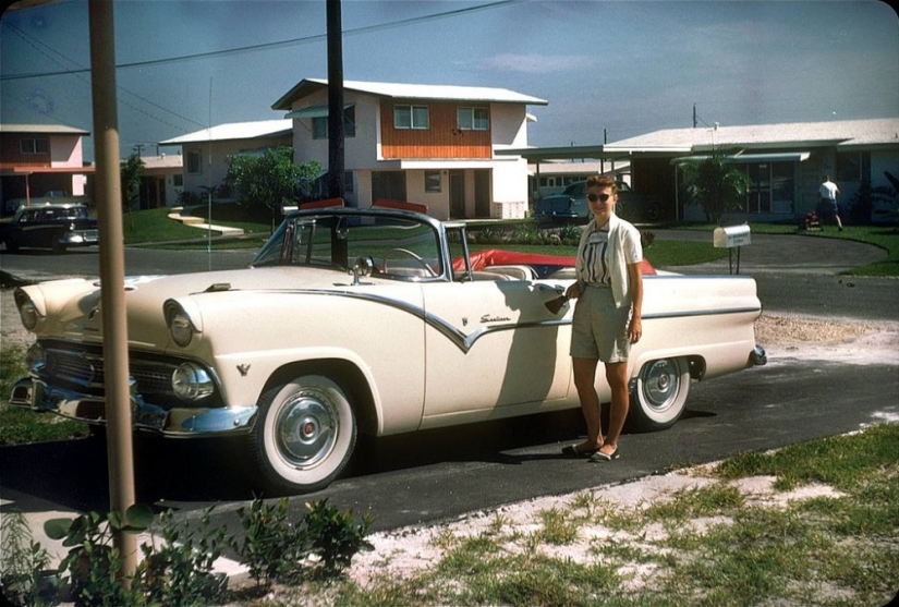 America 50s in color