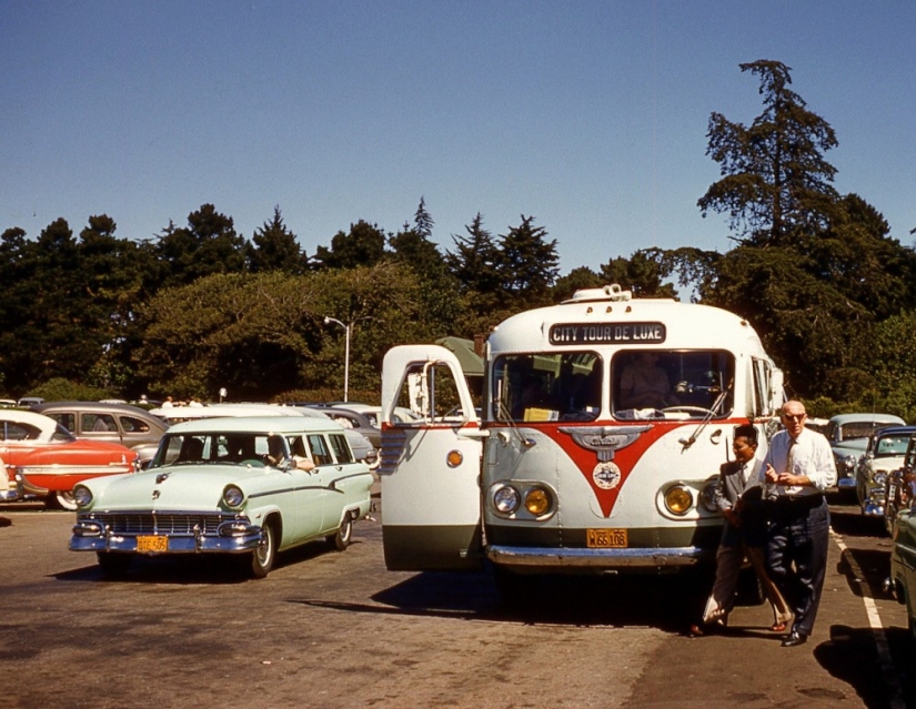 America 50s in color