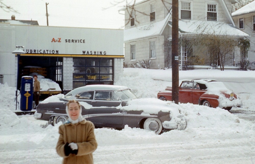America 50s in color