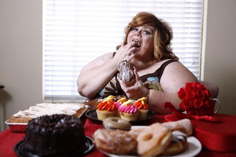 American gets horny from food