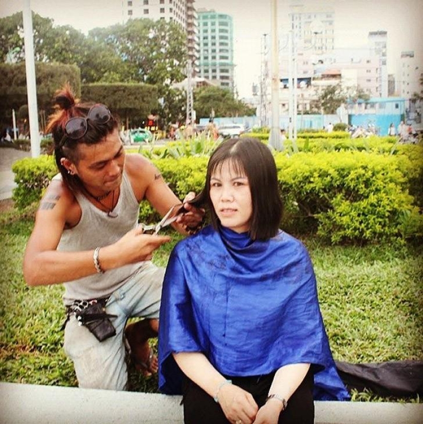 An unusual journey: 1000 haircuts around the world An unusual journey: 1000 haircuts around the world