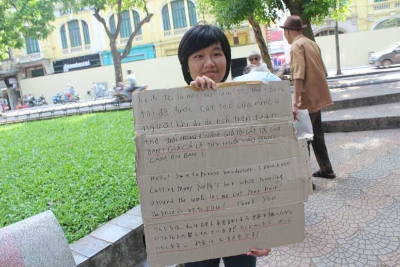 An unusual journey: 1000 haircuts around the world An unusual journey: 1000 haircuts around the world