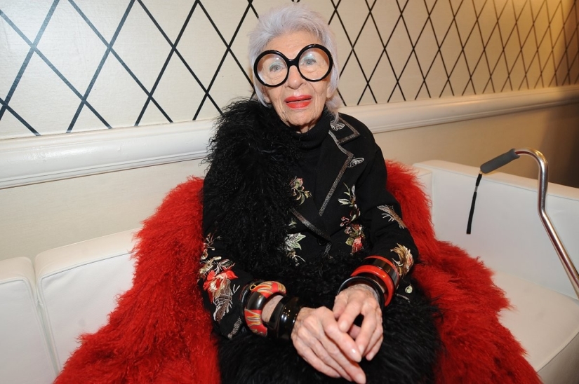 Anciana de 94 años que trabaja como modelo