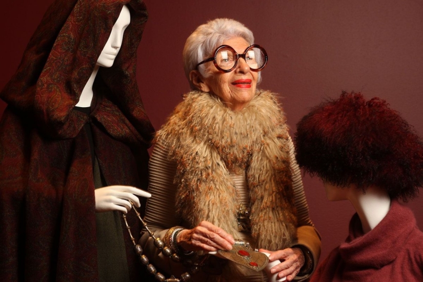 Anciana de 94 años que trabaja como modelo