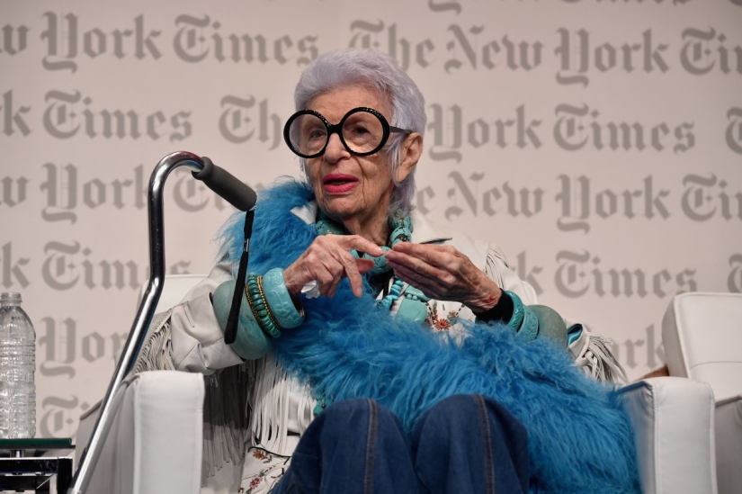 Anciana de 94 años que trabaja como modelo