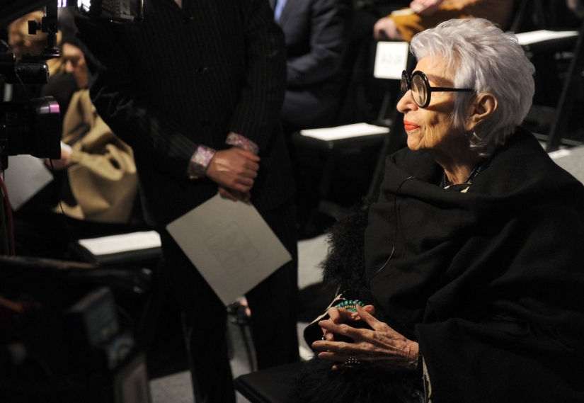 Anciana de 94 años que trabaja como modelo
