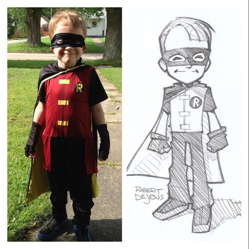 Anime characters from real people Anime characters from real people