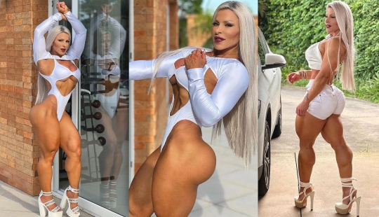 Ann Louise Freitas - Brazilian "Centaur Barbie" with a wasp waist and an incredible bottom of the body Ann Louise Freitas - Brazilian "Centaur Barbie" with a wasp waist and an incredible bottom of the body