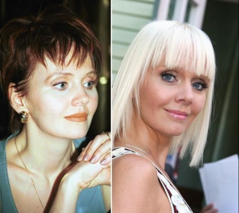 Antes de la fama y la cirugía plástica: 15 fotos de cómo eran las estrellas rusas en su juventud