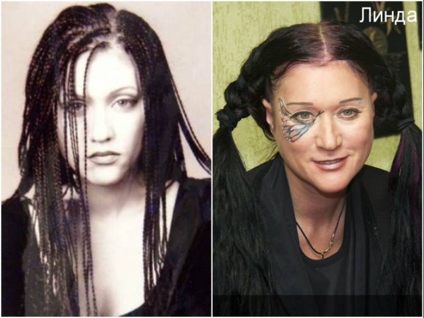 Antes de la fama y la cirugía plástica: 15 fotos de cómo eran las estrellas rusas en su juventud