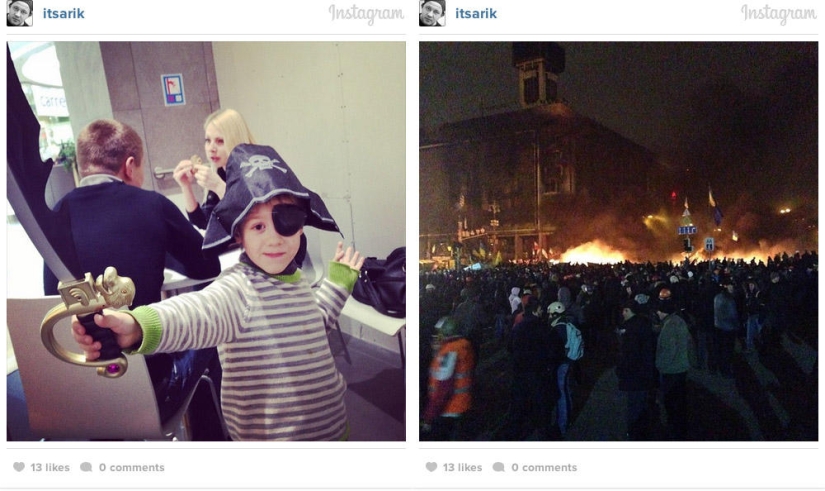 Antes y después: Kyiv en Instagram Antes y después: Kyiv en Instagram